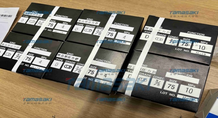 玉崎供应总经销压力表DU-G3 8-75X0（1）张力计TM200-L（1）