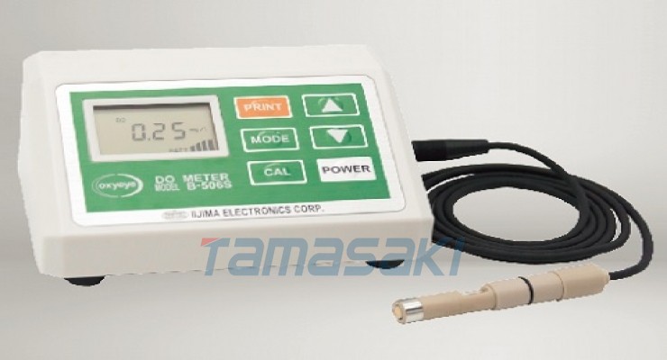日本IIJIMA饭岛电子溶解氧计（DO计）有机溶剂兼容 DO 计 (B-506S)