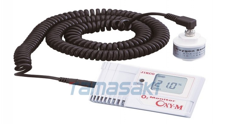 玉崎供应1-1561-02 高浓度氧气浓度计（Oximedi）传感器分离型OXY-1S-M