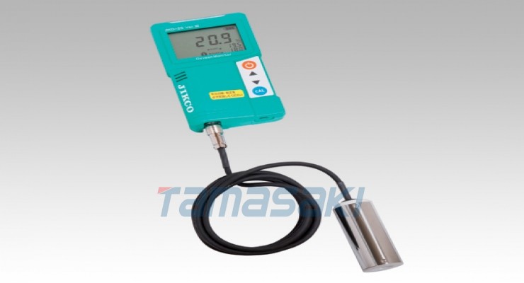 氧气监测仪（快速响应型​​）传感器分离式/便携式 JKO-25L3-K [ICHINEN JIKCO Ltd.] 