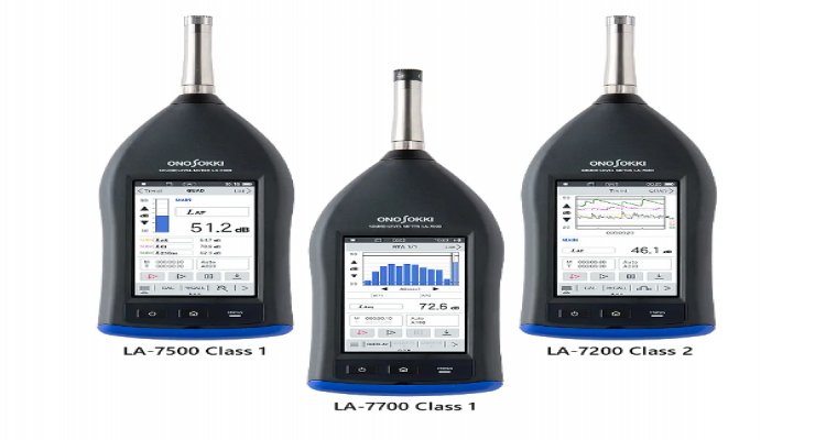 LA-7700 Class 1声级计 采用大尺寸彩色液晶触摸显示屏