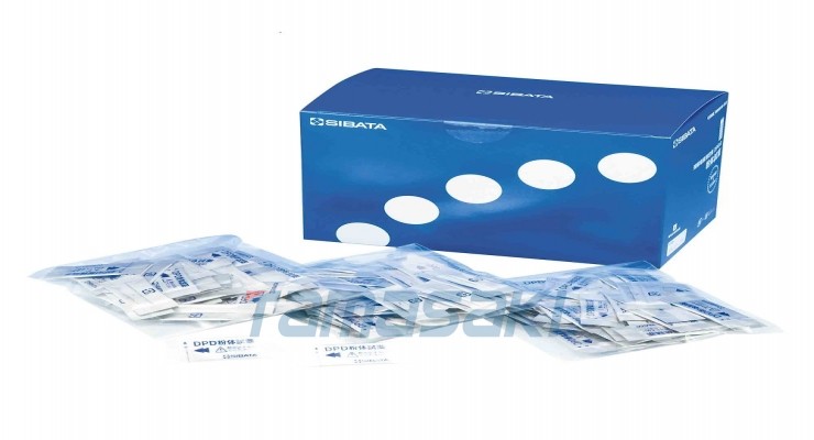  SIBATA柴田科学8-5026-12　残留塩素測定器用　粉体試薬（残留塩素用）　500回分