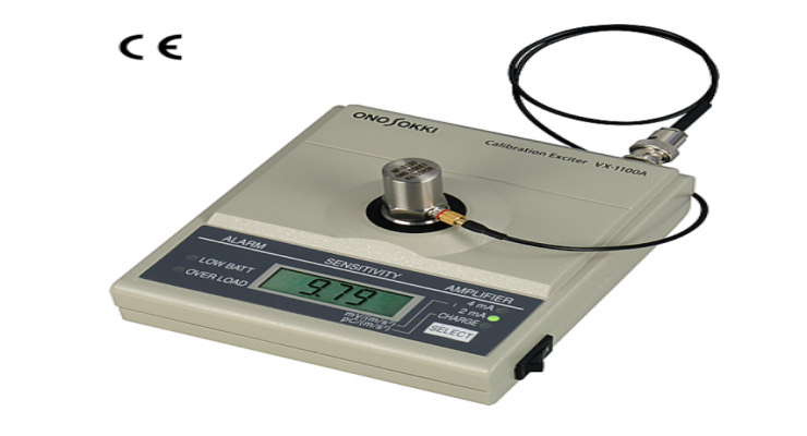 ONOSOKKI小野 简易灵敏度校准器VX-1100A加速度传感器用