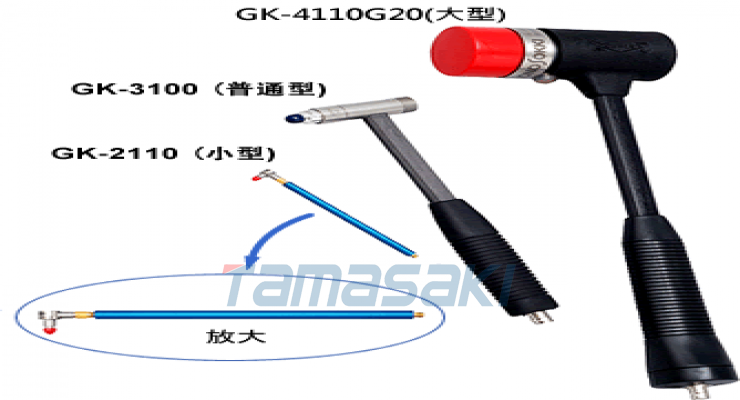 日本ONOSOKKI小野 内置有力传感器激振锤 配件GK-0403、GK-0404