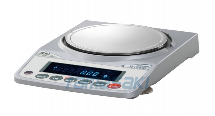 校准砝码电子天平 FZ-iWP 系列 容量：1220g 最小可读性：0.01g 带一般校准 FZ1200iWP-JA-00A00 [A&D Company, Limited] 