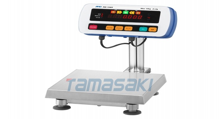 平台秤 SW 系列 容量：15kg 最小可读性：2g 带 JCSS 校准 SW15KS-JA-00J00