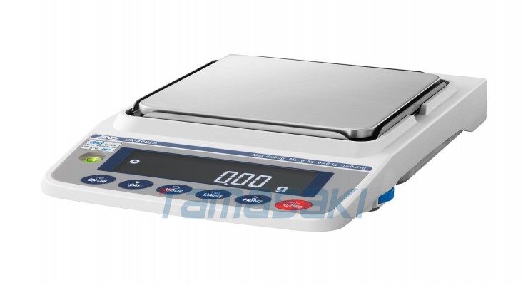 6200g 最小可读性：0.1g 带 JCSS 校准 GX6001A-00J00 [A&D Company, Limited] 校准标准重量内置天平 GX-A 系列带 JCSS 校对