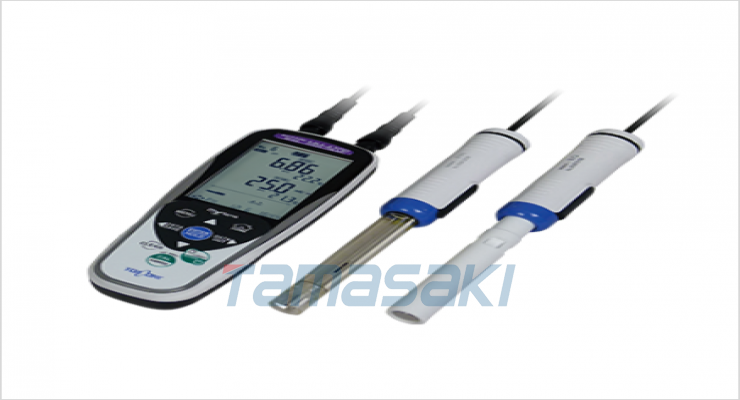 多功能水质计MM-42DP 带pH1m溶解探头3m 便携式水质计