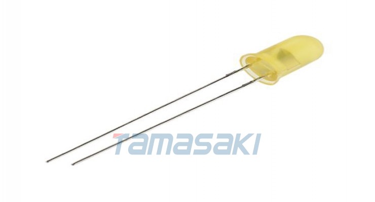 Broadcom 63-4649-62 LED 黄585 nm 5 mm （T-1 3/4）1袋（5个入） HLMP-4719