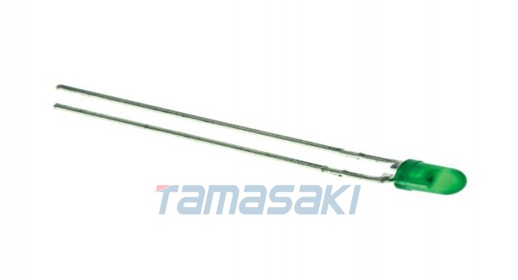 博通 63-5141-66 绿色 569 nm 3 mm (T-1) 1 袋（36 件） HLMP-1790-A0002 [Broadcom] 