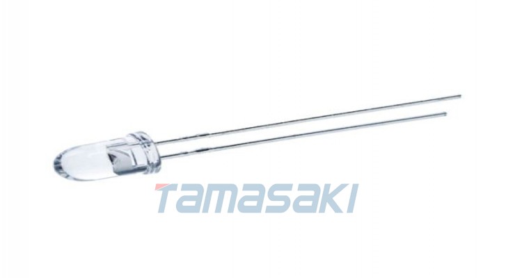 博通 63-5084-23 蓝色 470 nm 5 mm (T-1 3/4) 1 袋（10 件） HLMP-CB3A-UV0DD [Broadcom] 