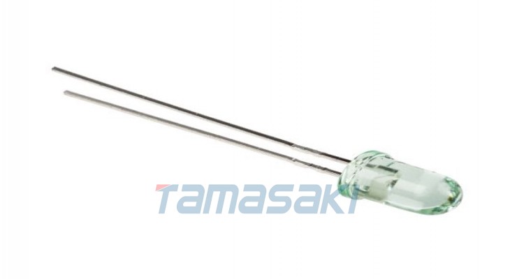 博通 63-4747-26 绿色 570 nm 5 mm (T-1 3/4) 1 袋（5 件） HLMP-C515 [Broadcom] 