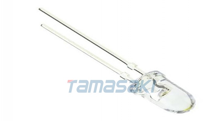 博通 63-5084-24 青色 505 nm 5 mm (T-1 3/4) 1 袋（10 件） HLMP-CE34-Y1CDD [Broadcom] 