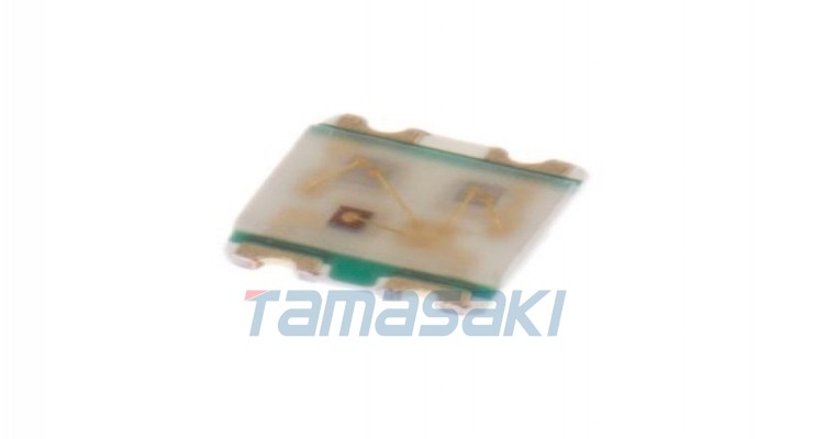 博通 63-4968-46 可见光 LED 蓝绿红 470 / 525 / 626 nm 1615 (1.6x1.5x0.35mm) 1 袋 (2 件) HSMF-C114 [博通] 