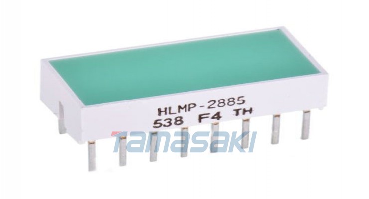 博通 63-8037-83 1段，LED灯条，绿色 1套（160个） HLMP-2885 [Broadcom] 