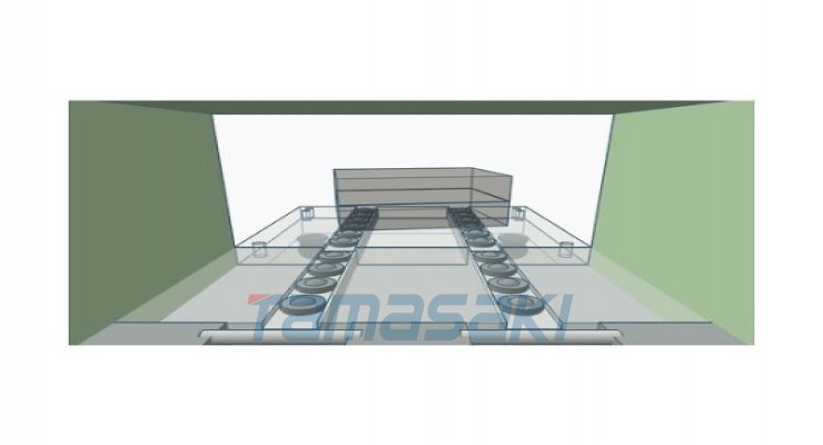 深圳现货向上和向下 350mm 滚珠数量 6 PVL55SL-6 [ATEC] 气动升降器 上/下通用 350 mm 滚珠 x 6