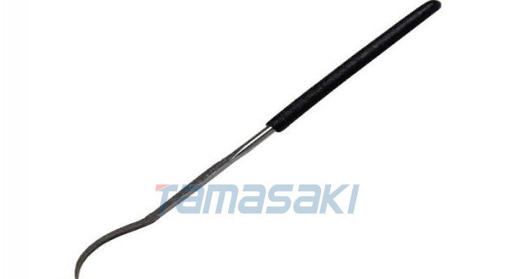 中西 61-2527-18 金刚石锉刀 #150 三角形/单抹刀 刀片长度 27 x 刀片宽度 3.5 57179 [NAKANISHI INC.] 钻石锉刀