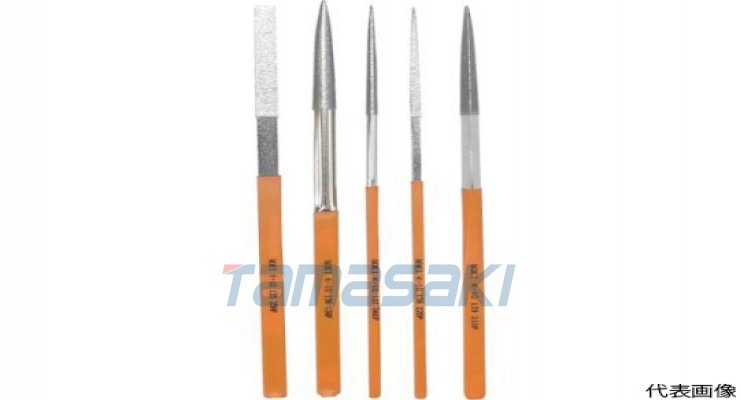 DIA锉刀K-10方形138 K-10-K [GOEI 有限公司] GOEI吴英制作所