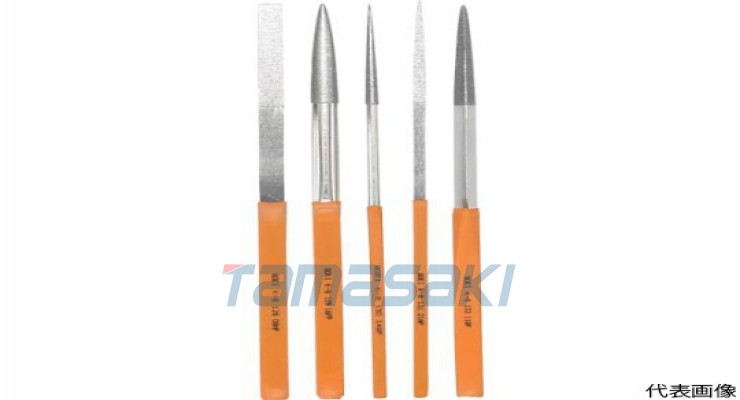 DIA锉刀K-8三角132 K-8-S [GOEI Co., Ltd.] DIA 三角锉刀 K-8