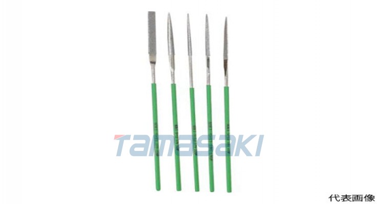 DIA锉刀S-12方形180 S-12-K [GOEI 有限公司] DIA 方形锉刀 S-12