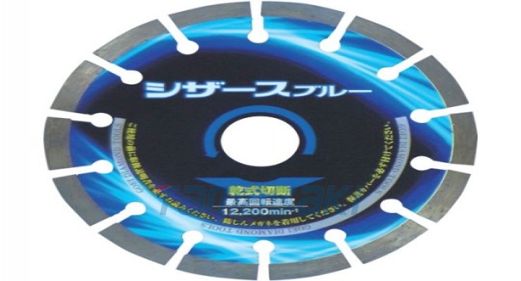 蓝色用于切割混凝土、砌块、水泥砖等125 2406 [GOEI有限公司]GOEI吴英制作所