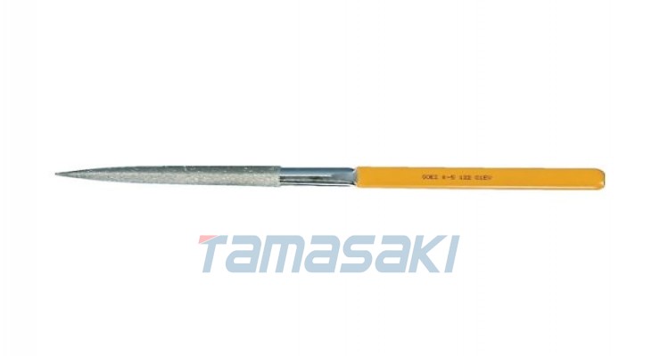 DIA锉刀K-5半圆122 K-5-HA [GOEI Co., Ltd.] DIA 半圆形锉刀 K-5