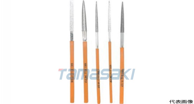 DIA 锉刀 K-12 扁平 147 K-12-HI [GOEI 有限公司] DIA 平锉刀 K-12