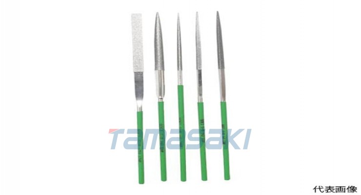 DIA锉刀S-8 5种套装 158 S-8-SET [GOEI Co., Ltd.] DIA 文件套装 S-8