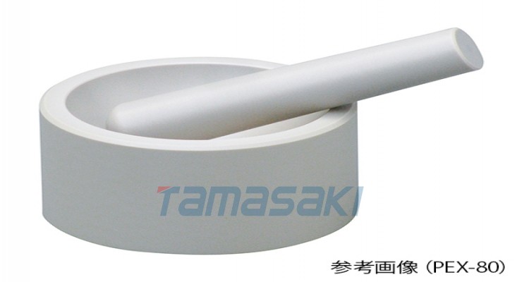  爱采购热卖！伊藤製作所（試験機） 3-7616-01　PEEK乳鉢（乳棒付）内寸Φ50×20mm　PEX-60