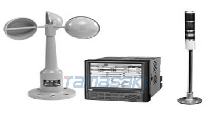 日本ANEOS阿尼奥斯 无纸化风速计 无纸化风速报警记录仪