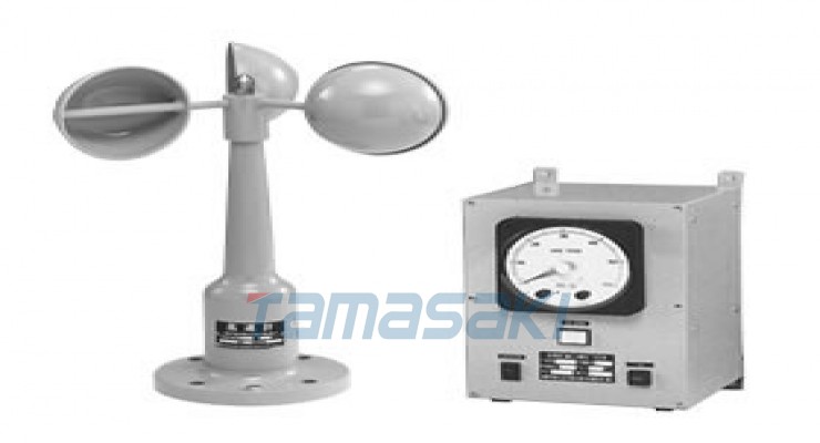 日本ANEOS阿尼奥斯 带报警风杯式风速计 N-320机场、‌港口用