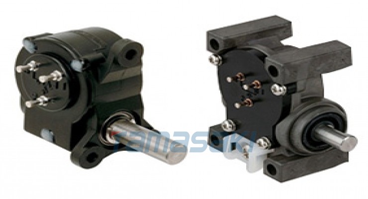 日本MIDORI绿测器 CP-2F-xxSRB-x旋转台：转角控制电位计