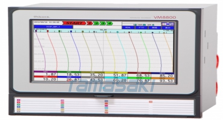 10.4英寸TFT液晶显示工业记录仪OHKURA大仓VM8848A10001A00
