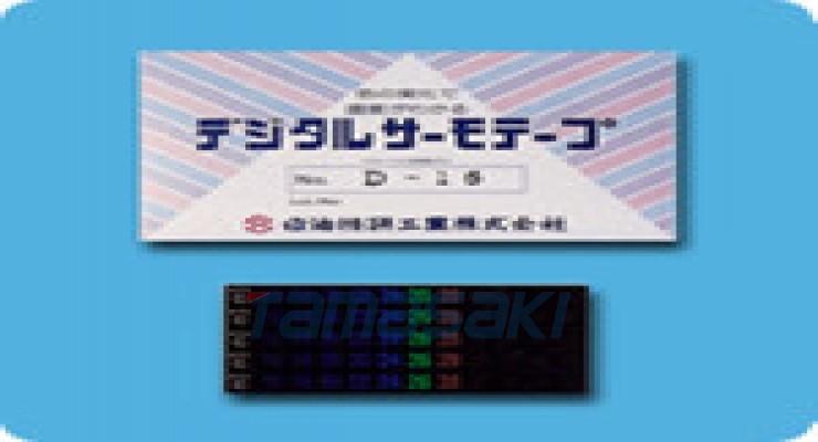 京都玉崎Micron温度贴数字热敏胶带D-38与非透湿性薄膜贴合