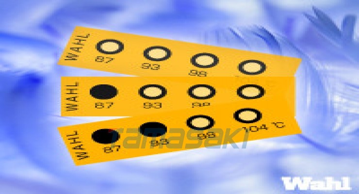 供应日本测温标签450-065半导体用微型零件Micron温度贴