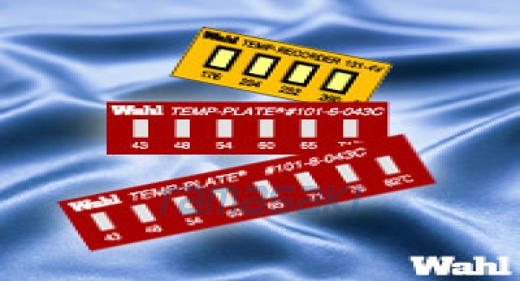 表面覆盖耐热膜测温贴纸101-6-076玉崎Micron温度贴