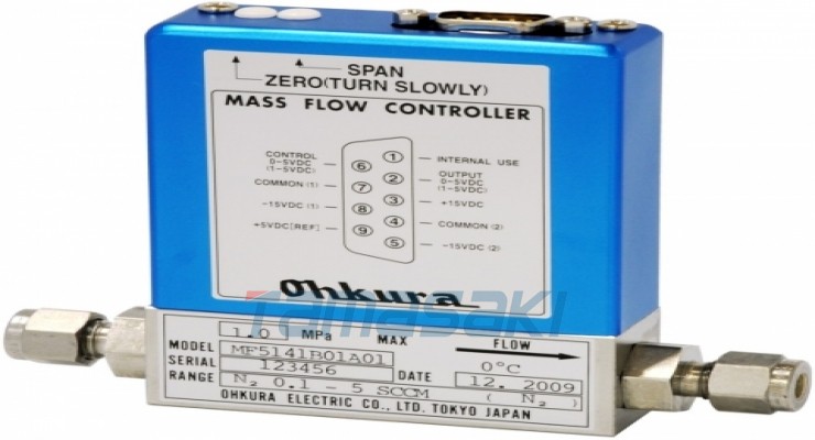 OHKURA大仓质量流量控制器WMSU0392A0101带连接器电缆