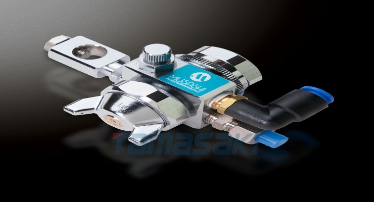 日本MUSASHIENGINEERING薄膜喷涂流体喷雾阀SV-6R武藏工程