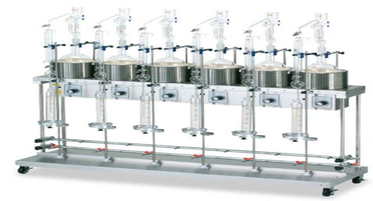 玉崎MIYAMOTORIKEN氰化物蒸馏设备CGC-5J一体化全自动蒸馏仪