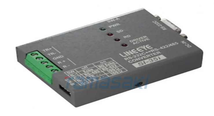 LINEEYE蓝音爱接口转换器 LAN<=>RS-422/485 绝缘类型 SI-65I-RJ