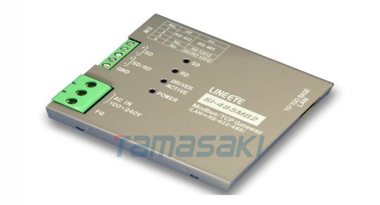 LINEEYE蓝音爱Modbus TCP 网关隔离/固定型 SI-485MB2