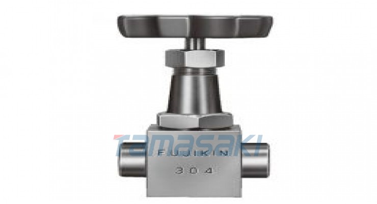 直通式截止阀FUJIKIN富士金 多功能螺旋式针阀UH-14F石油化工厂