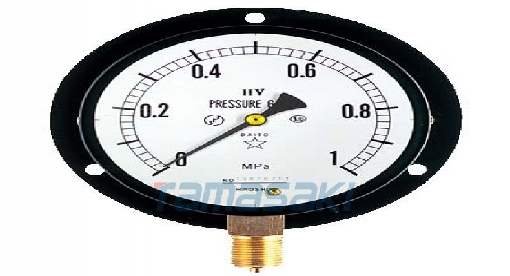 日本TLV波登管压力表BU型用于蒸汽测量