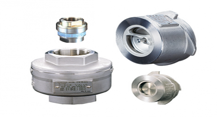 日本进口TLV蒸汽、热水大直径止回阀：不锈钢CKF3MG