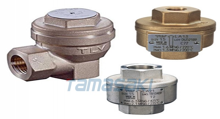 日本进口TLV蒸汽通风口LA13L蒸汽排气阀