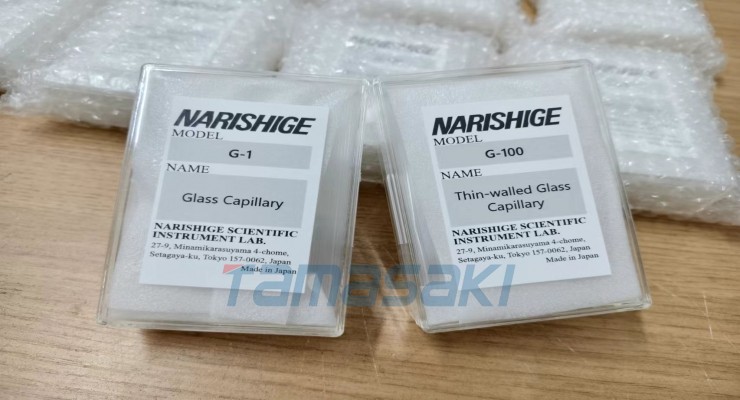 玉崎现货NARISHIGE 毛细玻璃管G-1 玻璃毛细管G-100