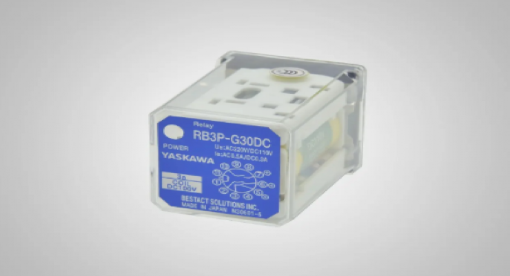 日本安川YASKAWA插入式继电器3极继电器RB3P-G30D2C/D12