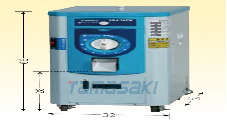 玉崎进口KANRYU佳林工业SR2263E空心辊低温碾米，带残米清除装置