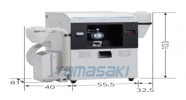日本KANRYU佳林工业稻谷抛光机CA-50商用碾米机