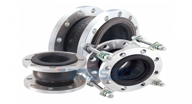 玉崎进口 NFK 深圳直发球形橡胶软接头NK-RB-F 吸振 吸收